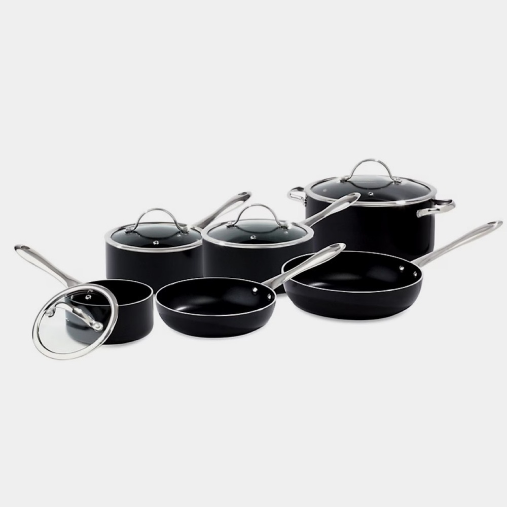 Lagostina
Ostia 10-Piece Nonstick Cookware Set